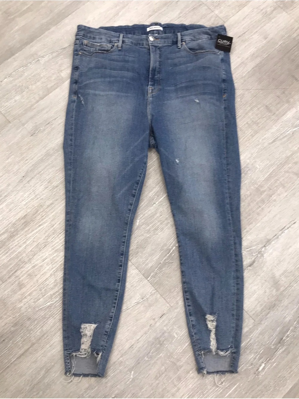 Good American Blue Good Legs Skinny Jeans - Size 22